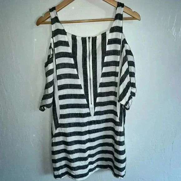 Soft Surroundings Sunset Park Tunic Linen Blend Medium - Picture 3 of 6